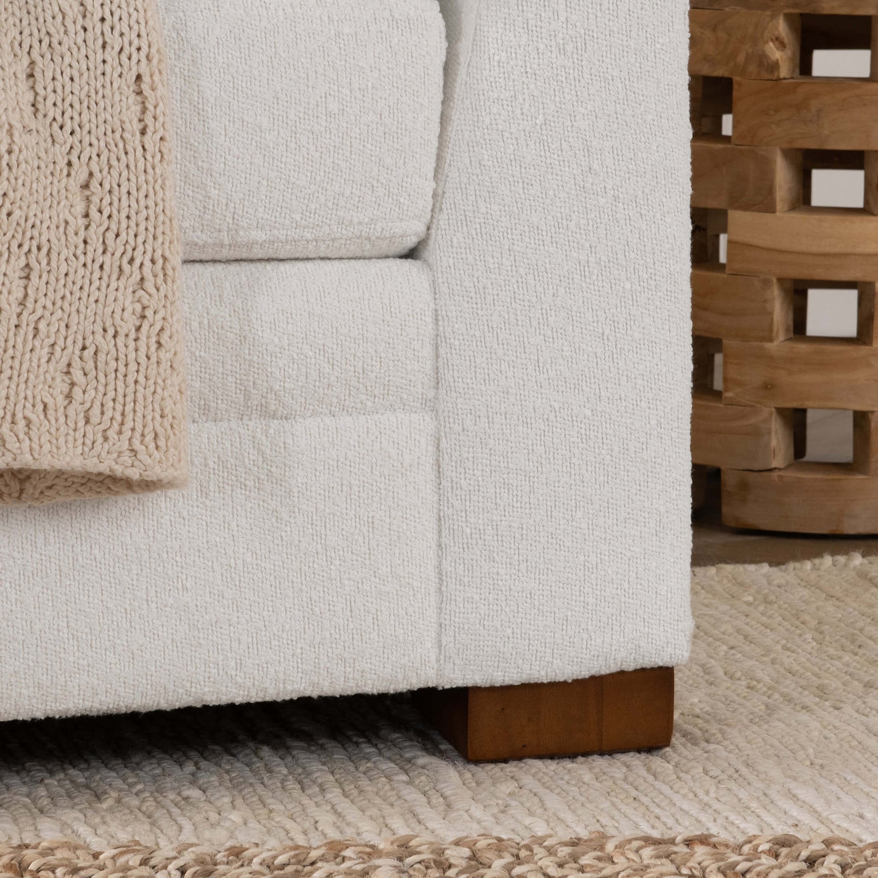 Audrey White Upholstered Daybed - Ornate Home