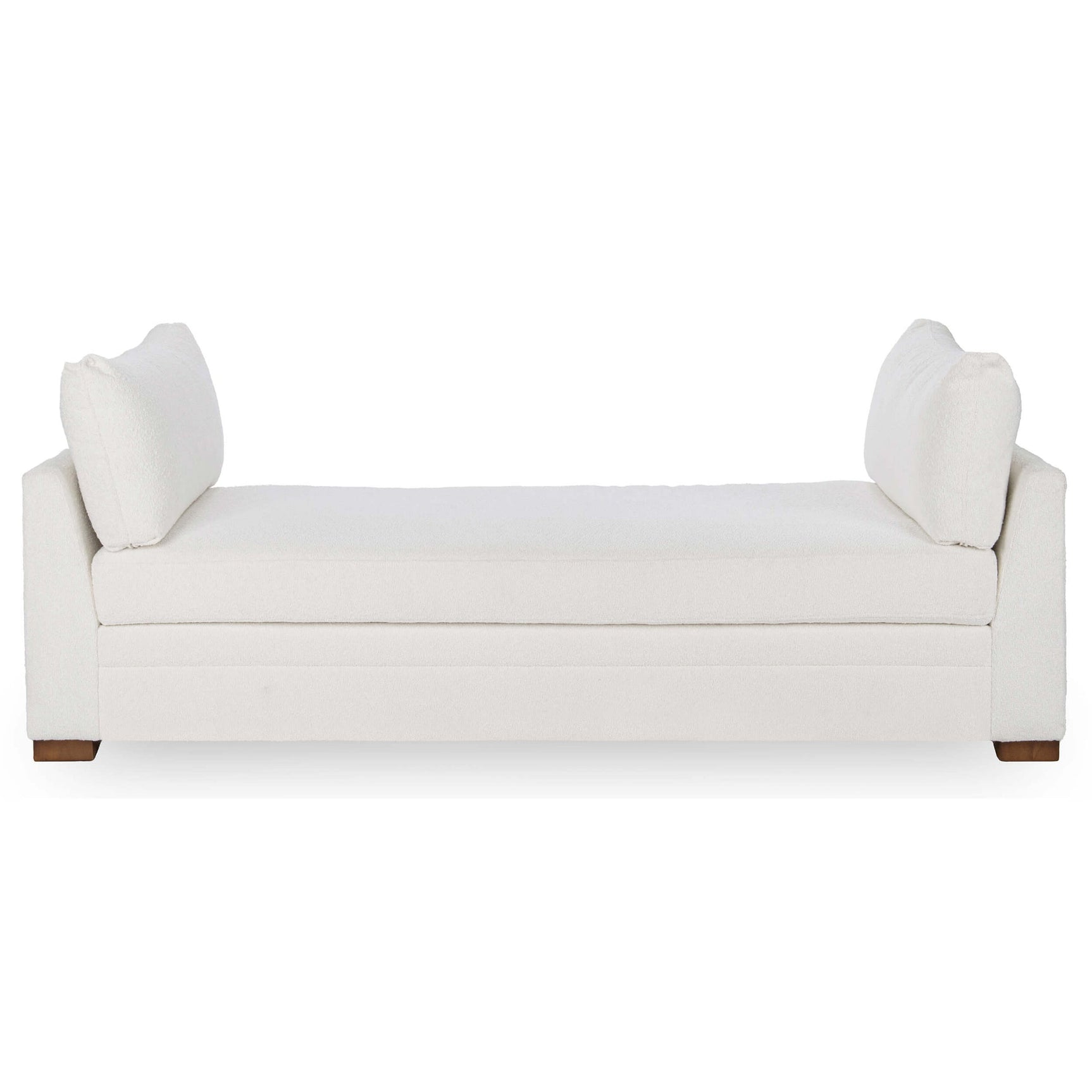 Audrey White Upholstered Daybed - Ornate Home