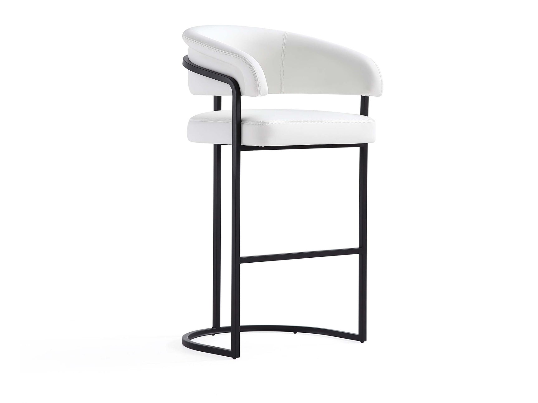 Augusta Barstool in White - Ornate Home