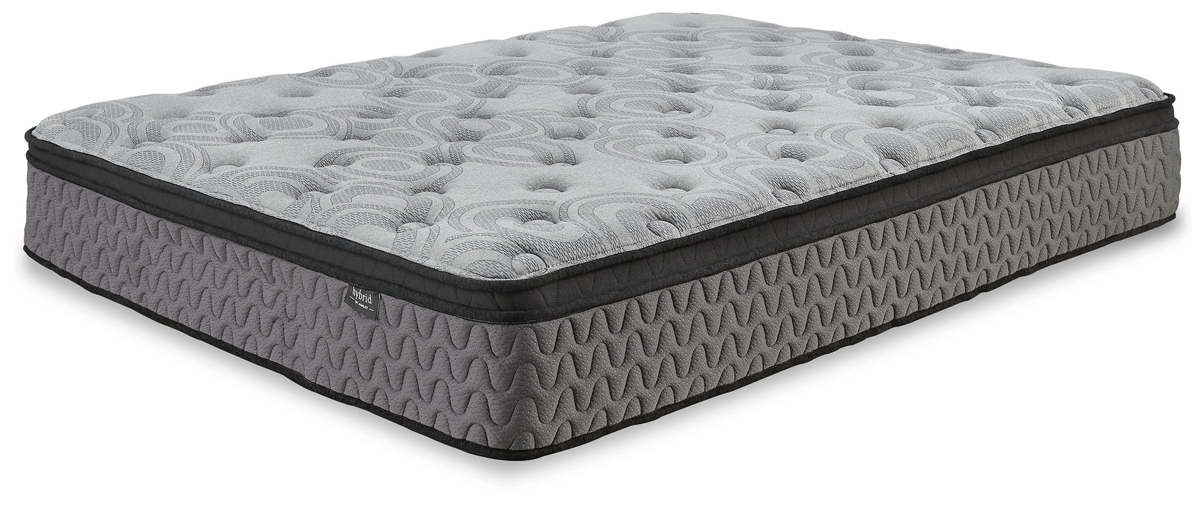 Augusta2 Innerspring Firm Gray Queen Mattress - Ornate Home