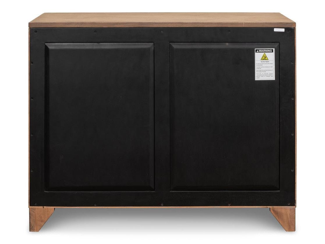 Augustus Tan Two Door Cabinet - Ornate Home