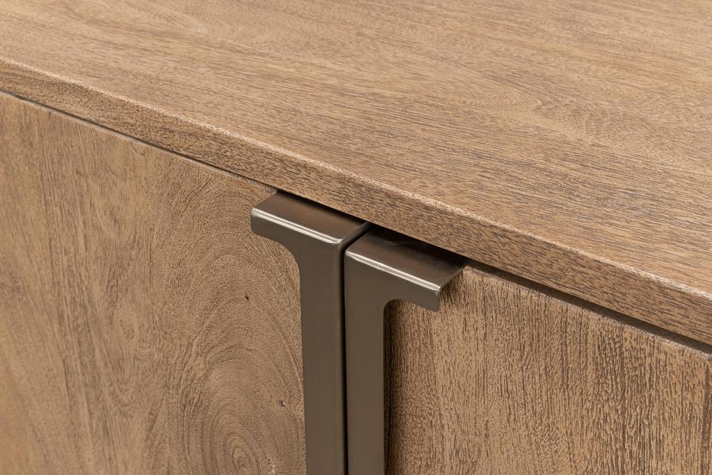 Augustus Tan Two Door Cabinet - Ornate Home