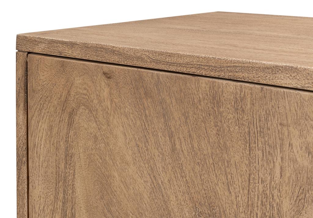 Augustus Tan Two Door Cabinet - Ornate Home