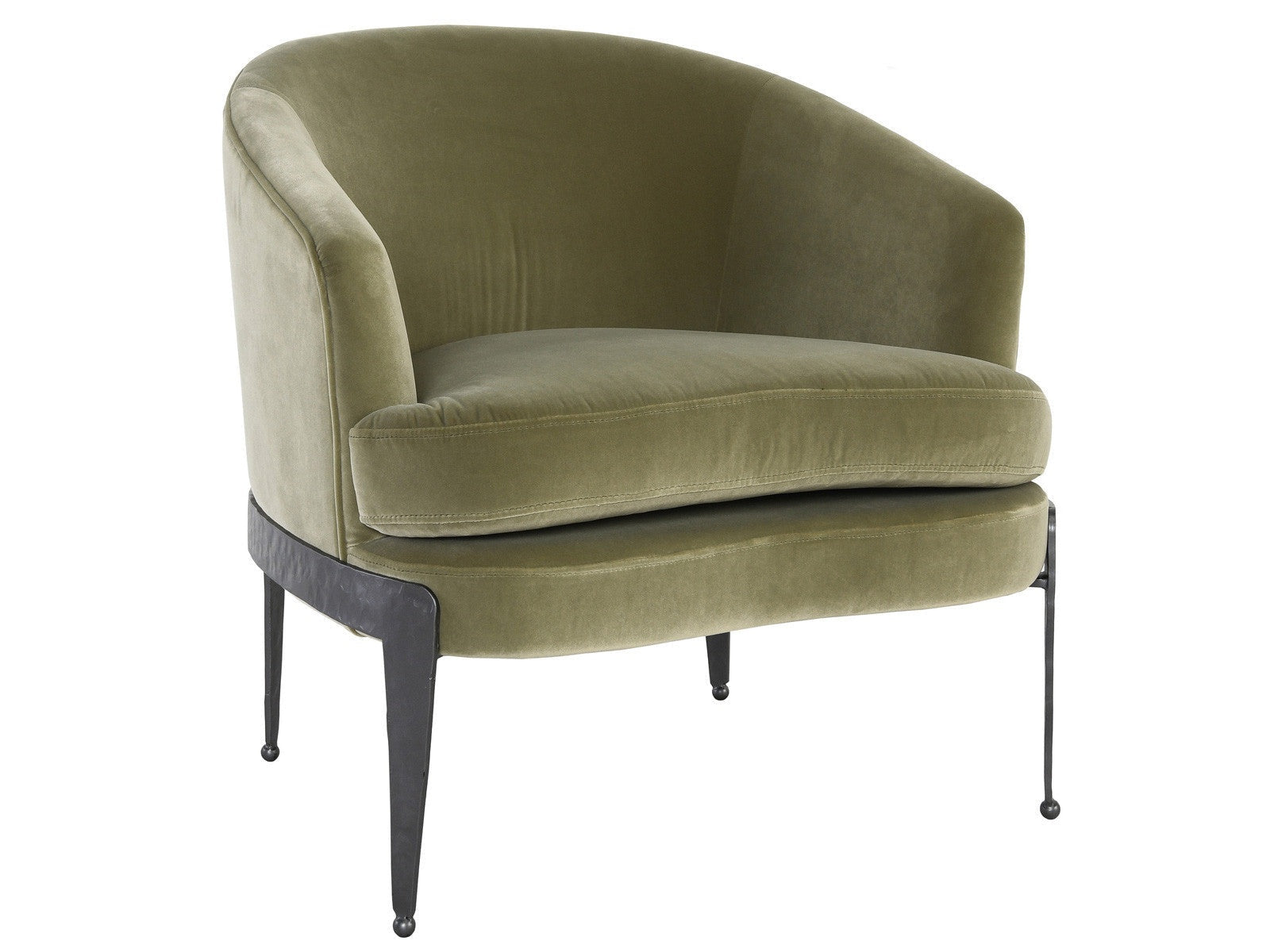 Aurelia Olive Accent Chair - Ornate Home