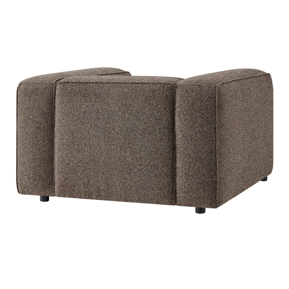 Auren Earth Lattice Bouclé Upholstered Accent Chair - Ornate Home