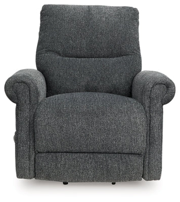 Aureta Charcoal Power Lift Recliner (Online Special Price) - Ornate Home