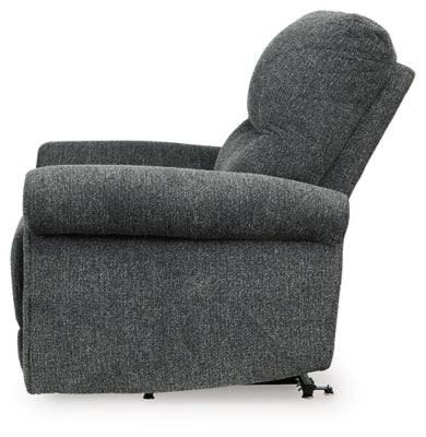 Aureta Charcoal Power Lift Recliner (Online Special Price) - Ornate Home