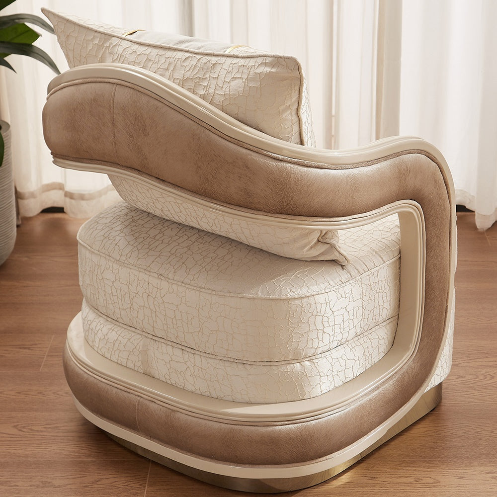 Aurora Palace Beige Chair / HD-9003 - Ornate Home