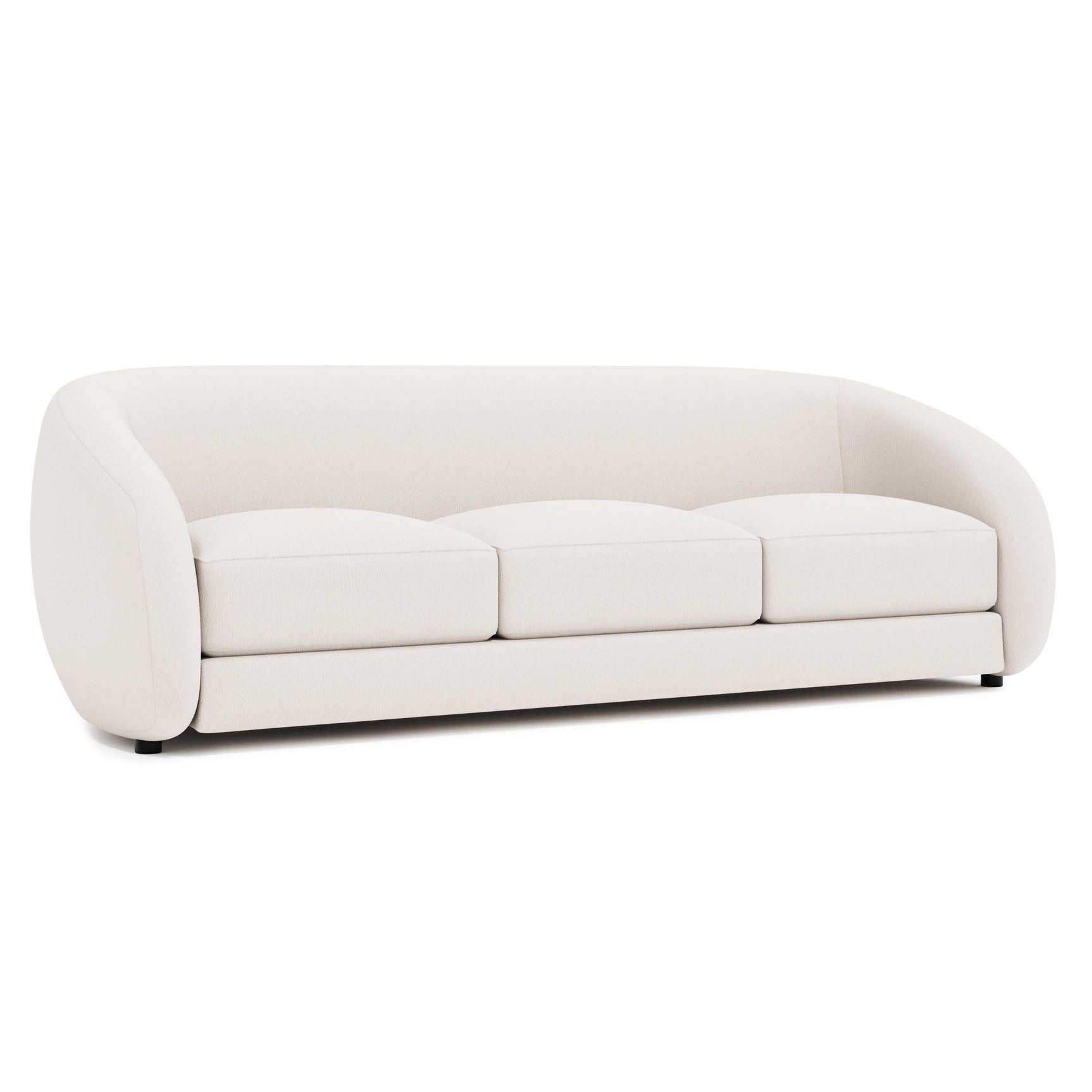 Austen Gray Sofa Without Pillows