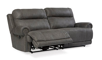 Austere Gray Reclining Sofa (Online Special Price) - Ornate Home
