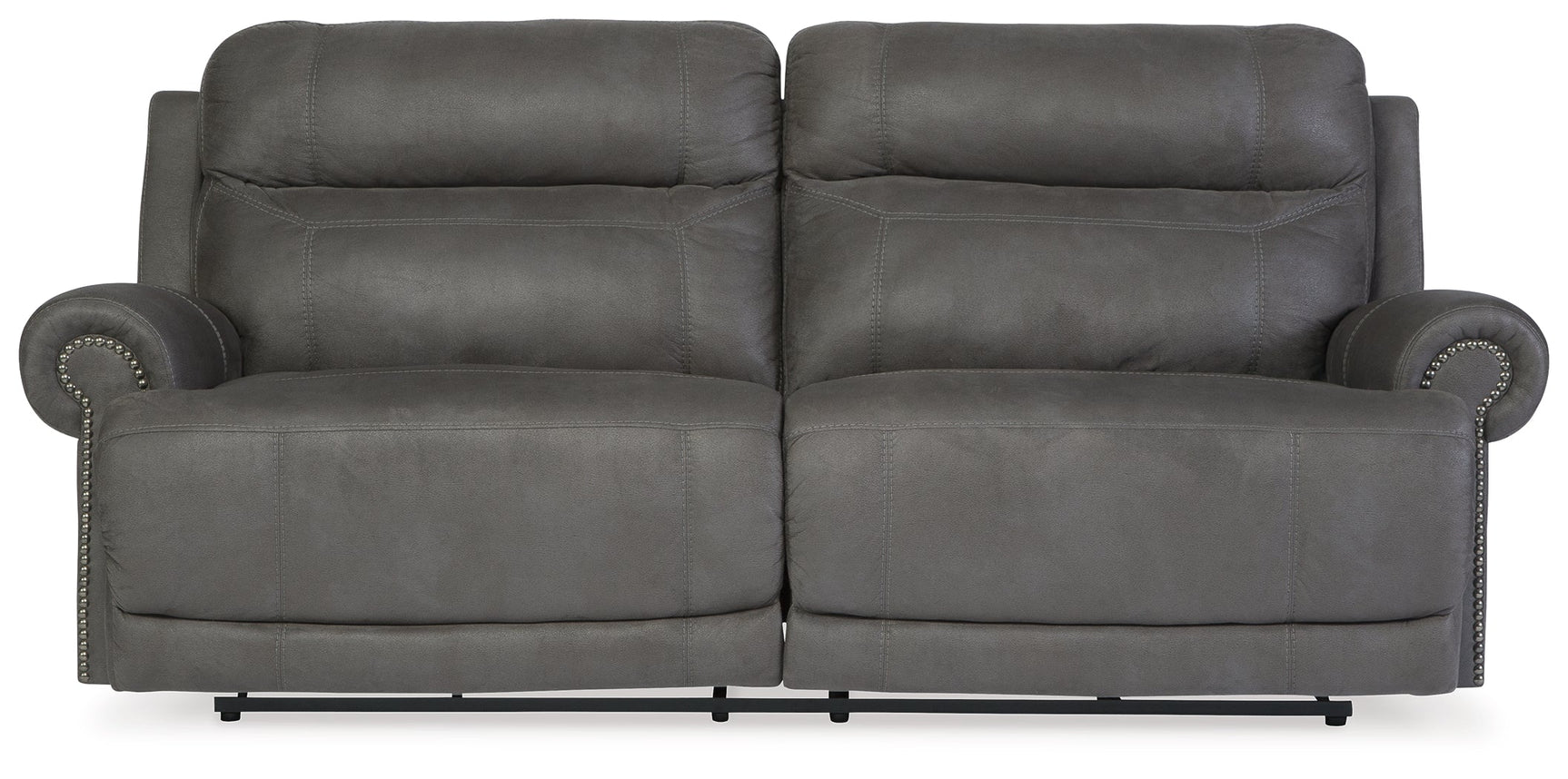Austere Gray Reclining Sofa (Online Special Price) - Ornate Home