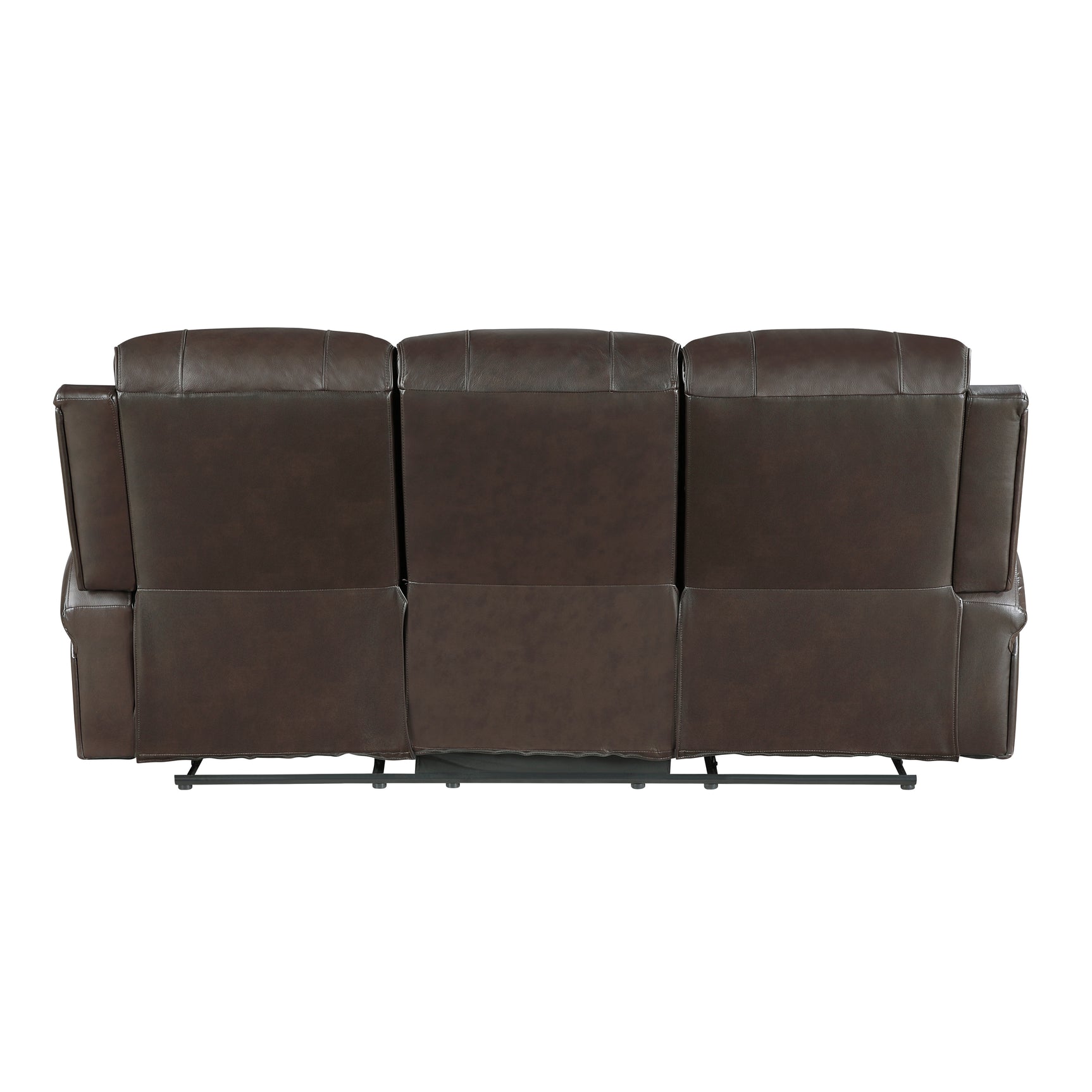 Austin Brown Double Reclining Sofa - Ornate Home