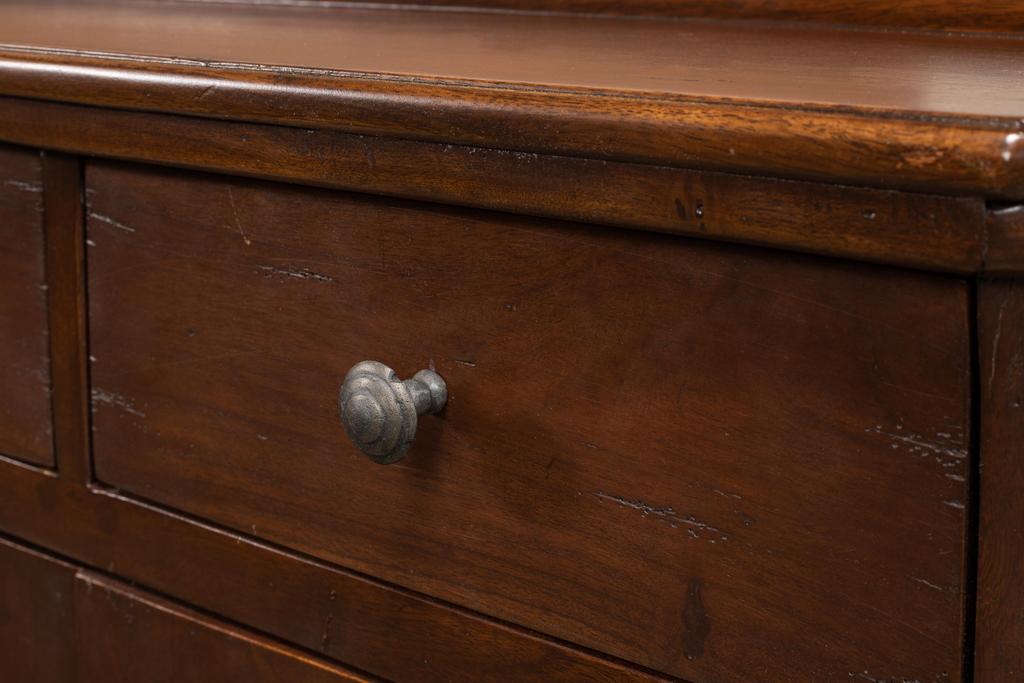 Austrian Brown Hall Cabinet - Ornate Home