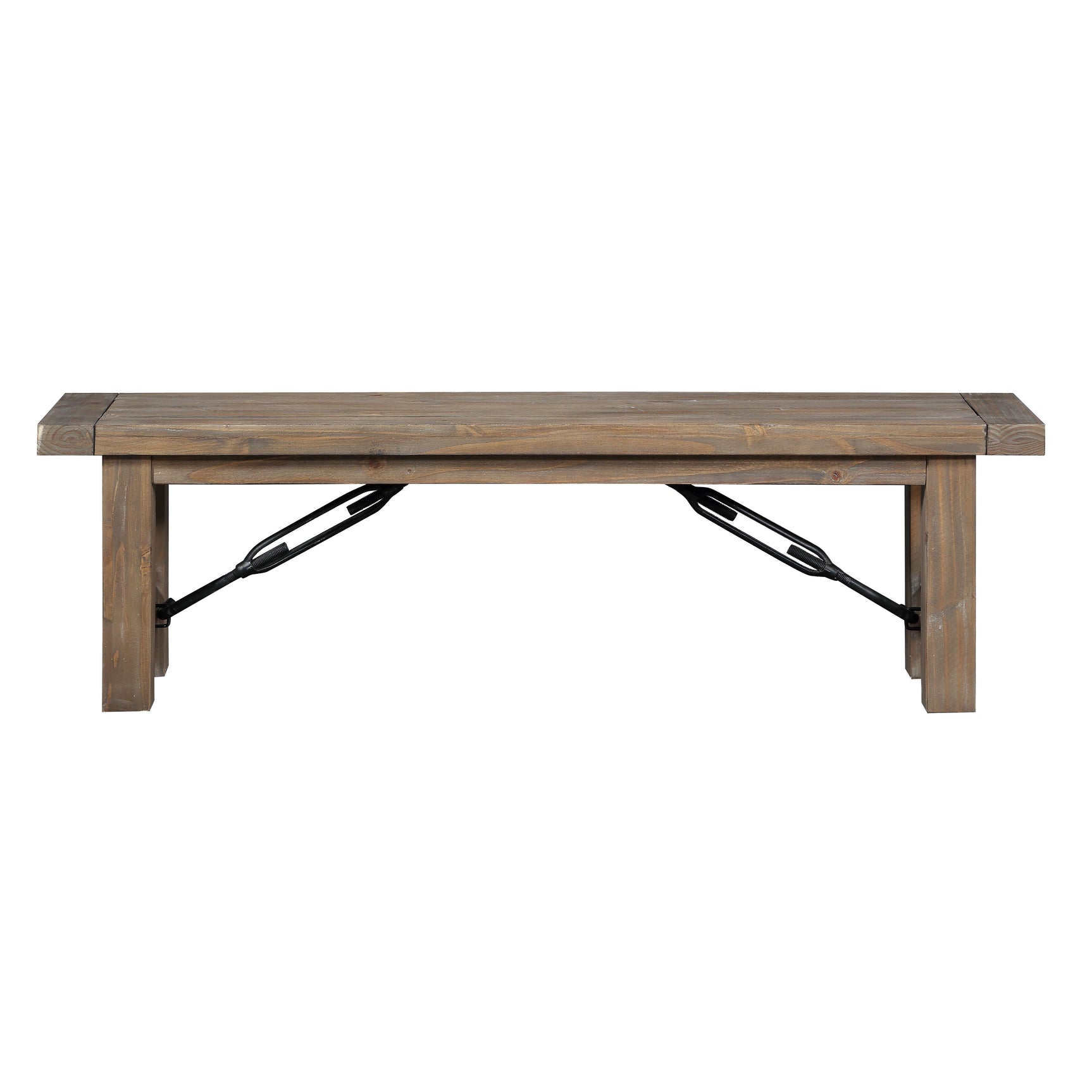 Autumn Solid Wood Dining Bench in Flink Oak - Ornate Home