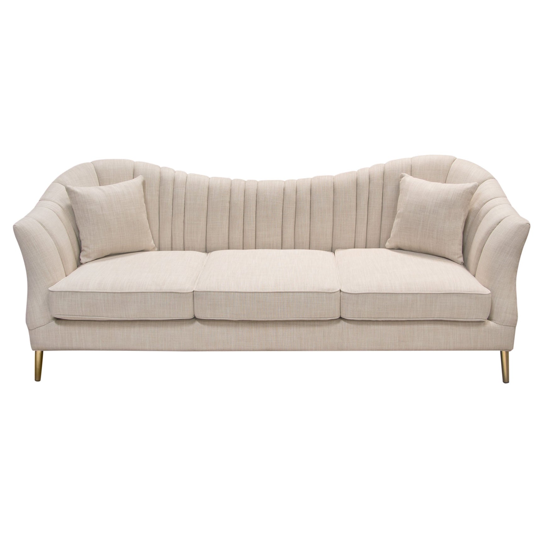 Ava Sand Sofa - Ornate Home
