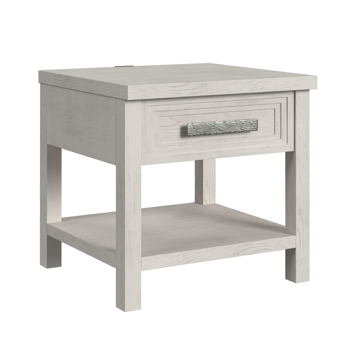 Avalanche Antique White 2-Piece Occasional Table Set