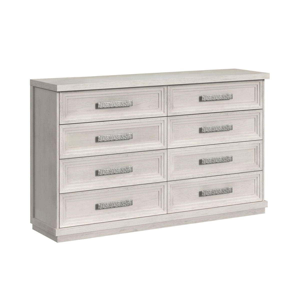 Avalanche Antique White 8-Drawer Dresser - Ornate Home