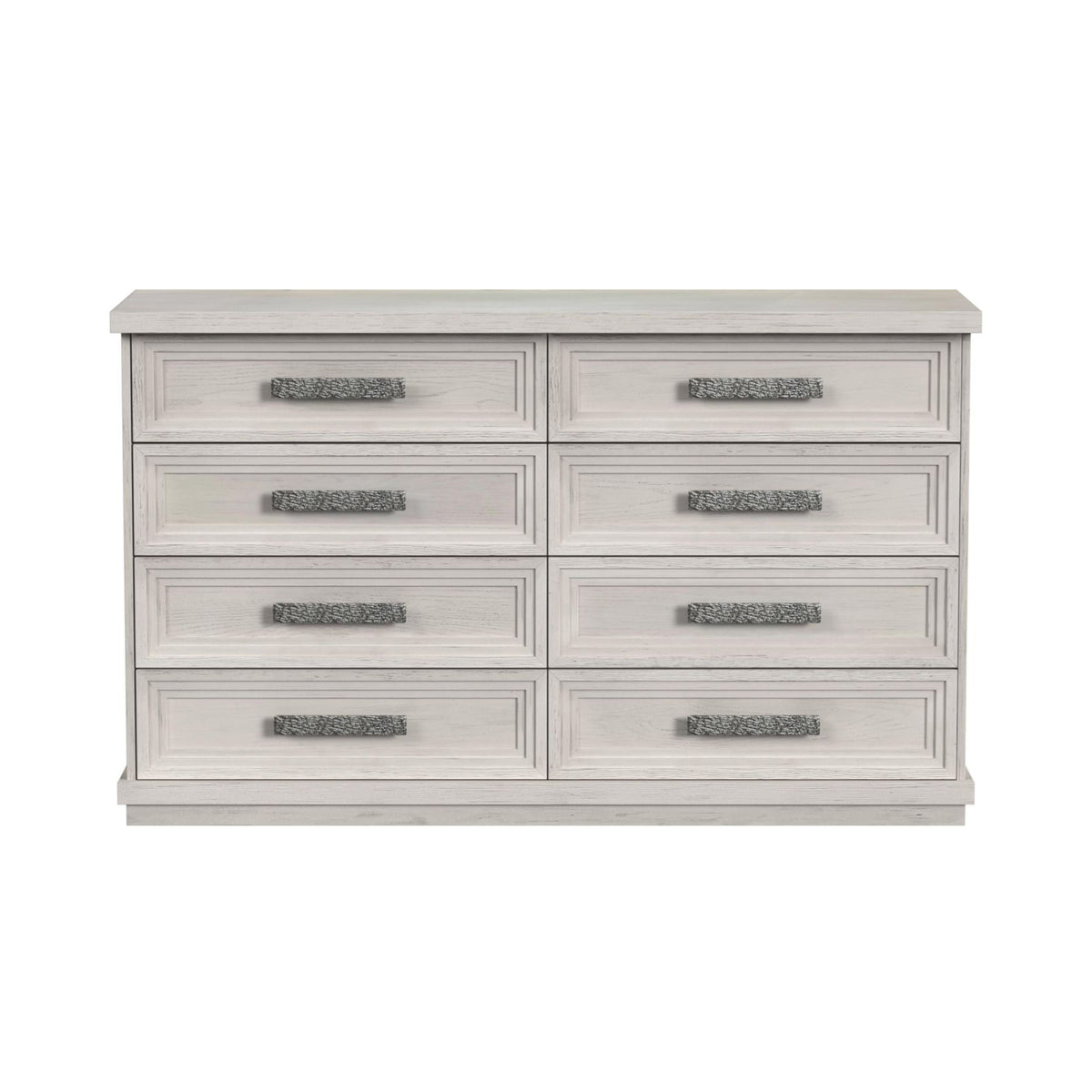 Avalanche Antique White 8-Drawer Dresser - Ornate Home