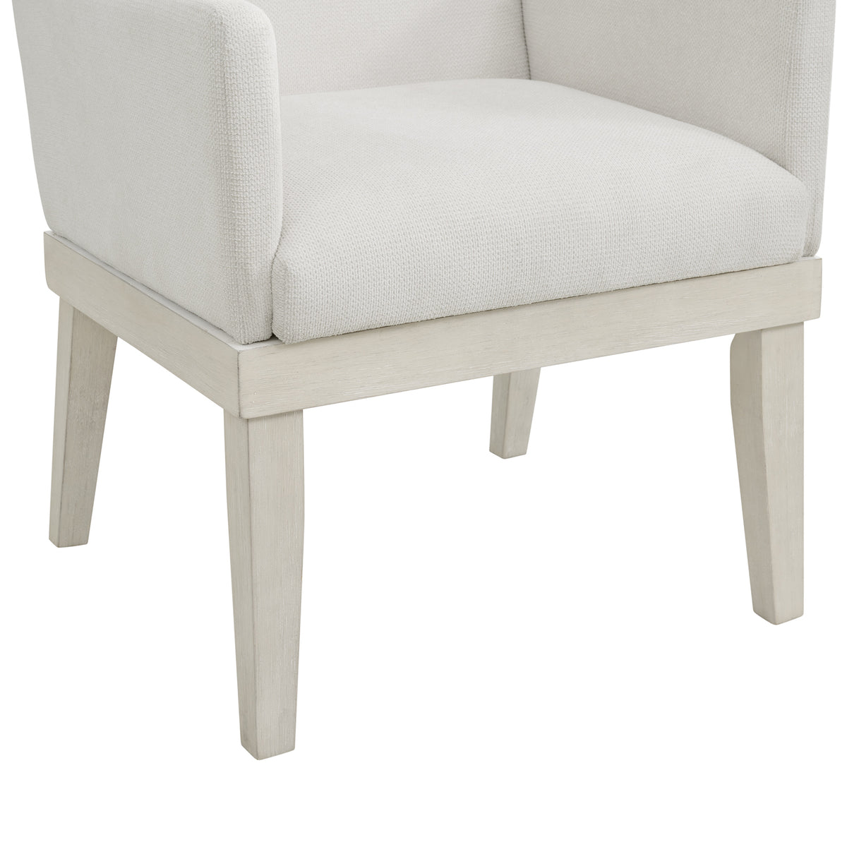 Avalanche Antique White Dining Arm Chair (Set of 2) - Ornate Home
