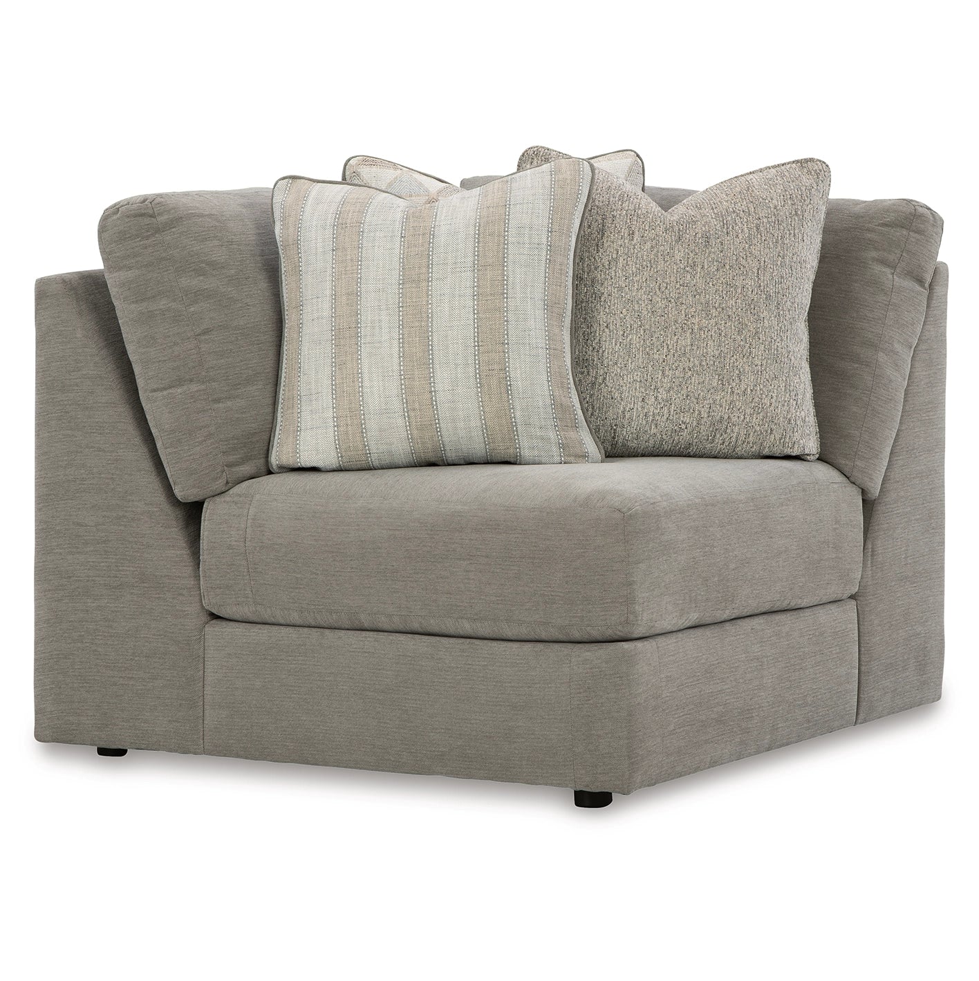 Avaliyah Ash Gray Chenille Modular Sectional Units - Ornate Home