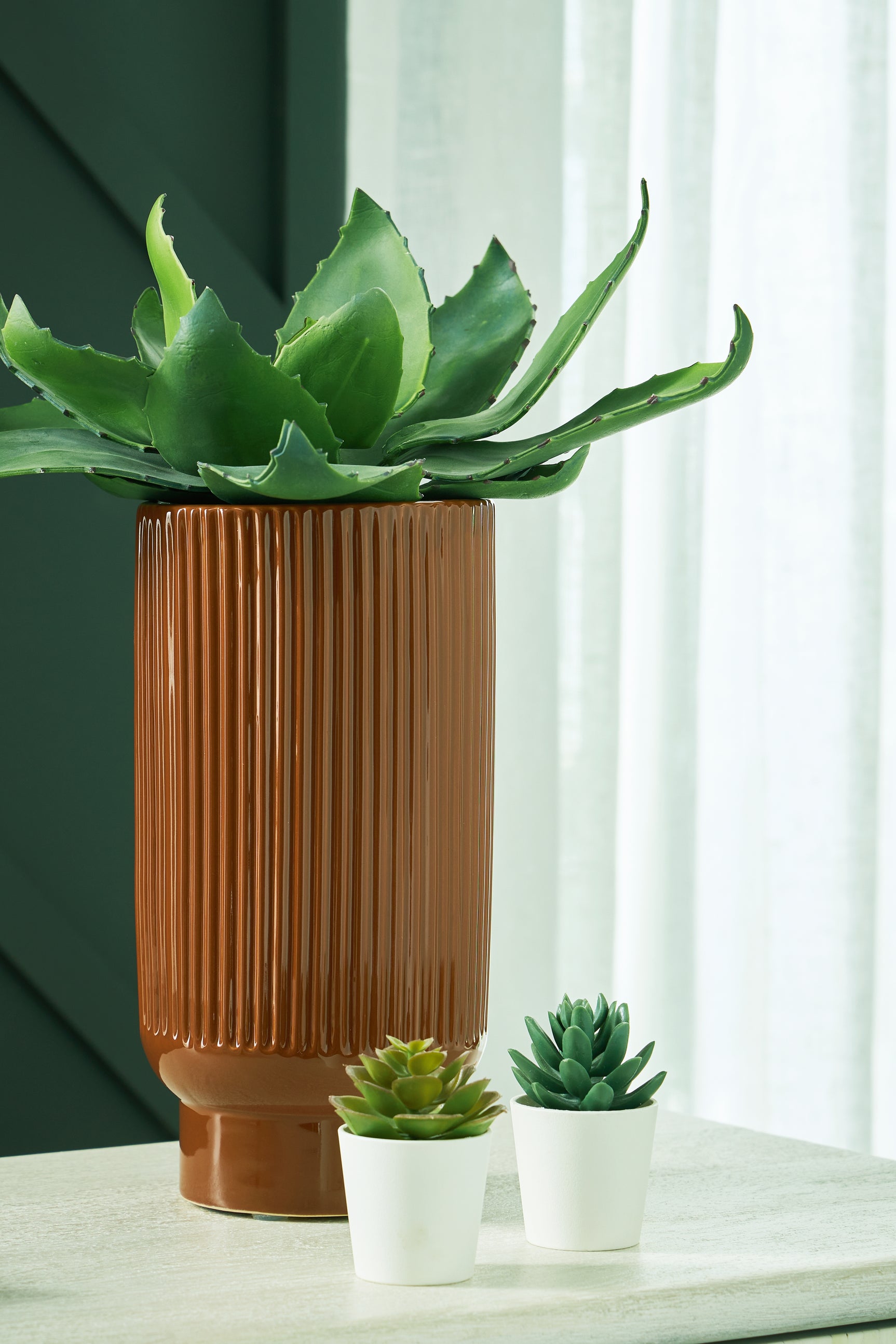 Avalyah Burnt Umber Medium Vase (Online Special Price) - Ornate Home
