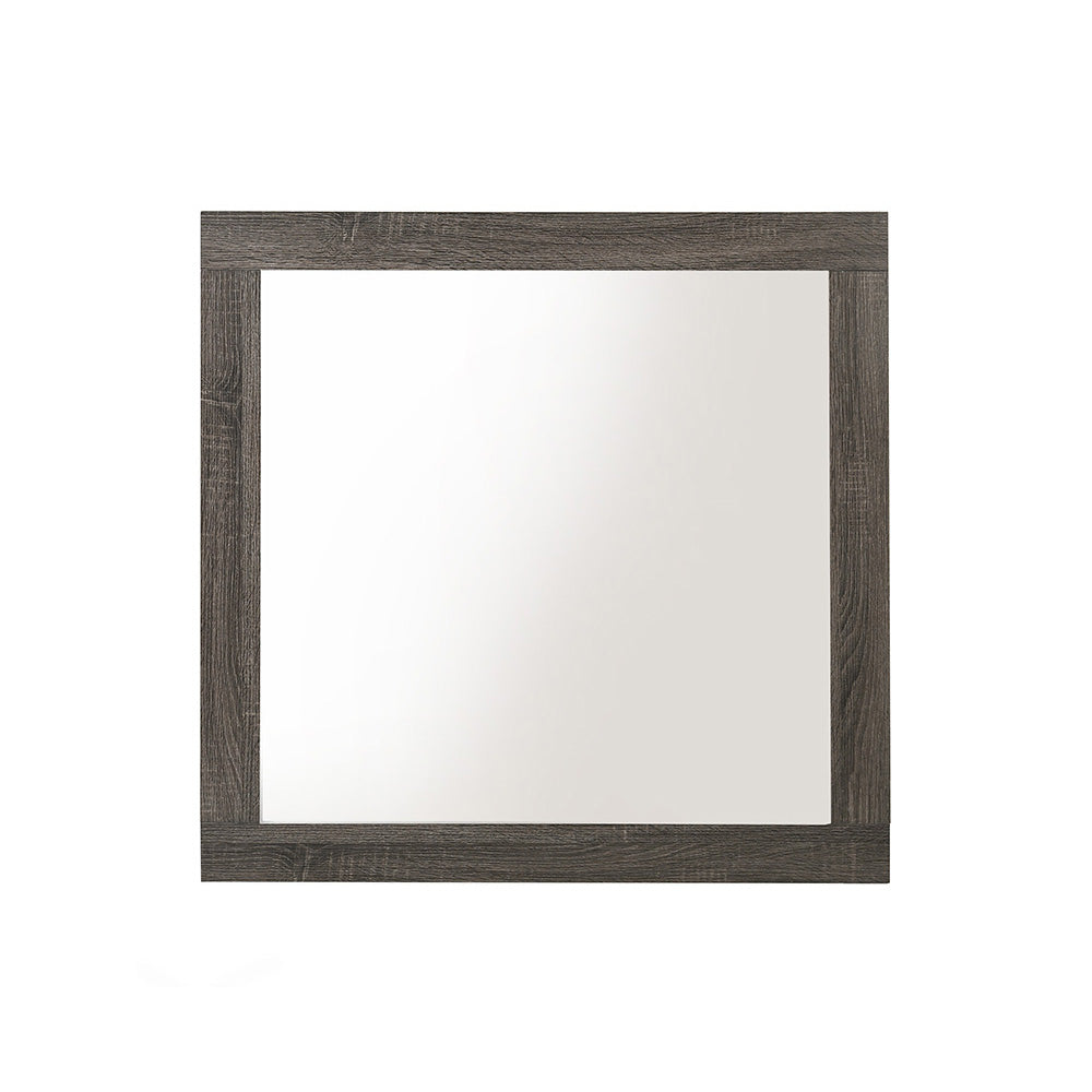 Avantika Rustic Gray Oak Mirror - Ornate Home
