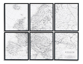 Avanworth Wall Art (Set of 6) (Online Special Price) - Ornate Home