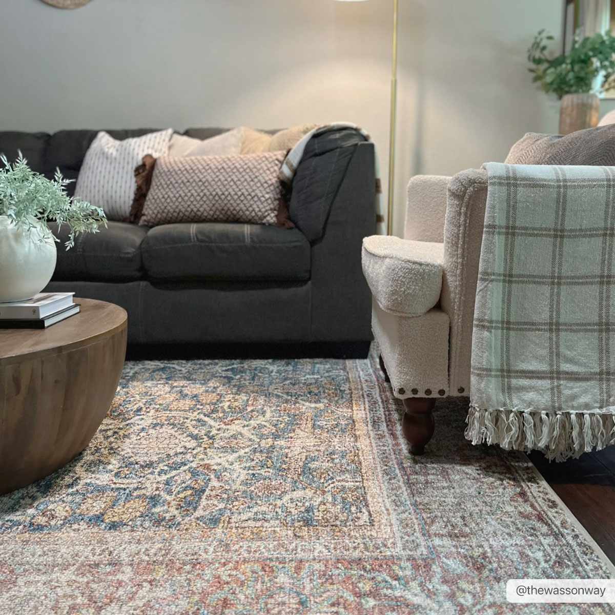 Avel Washable Area Rug - Clearance - Ornate Home