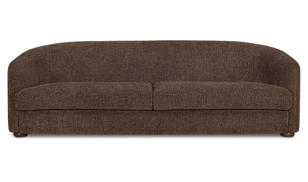 Aven Dark Brown Sofa - Ornate Home