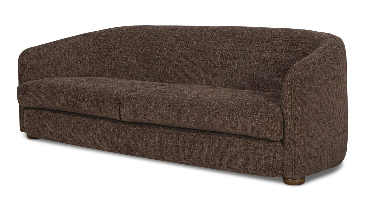 Aven Dark Brown Sofa - Ornate Home