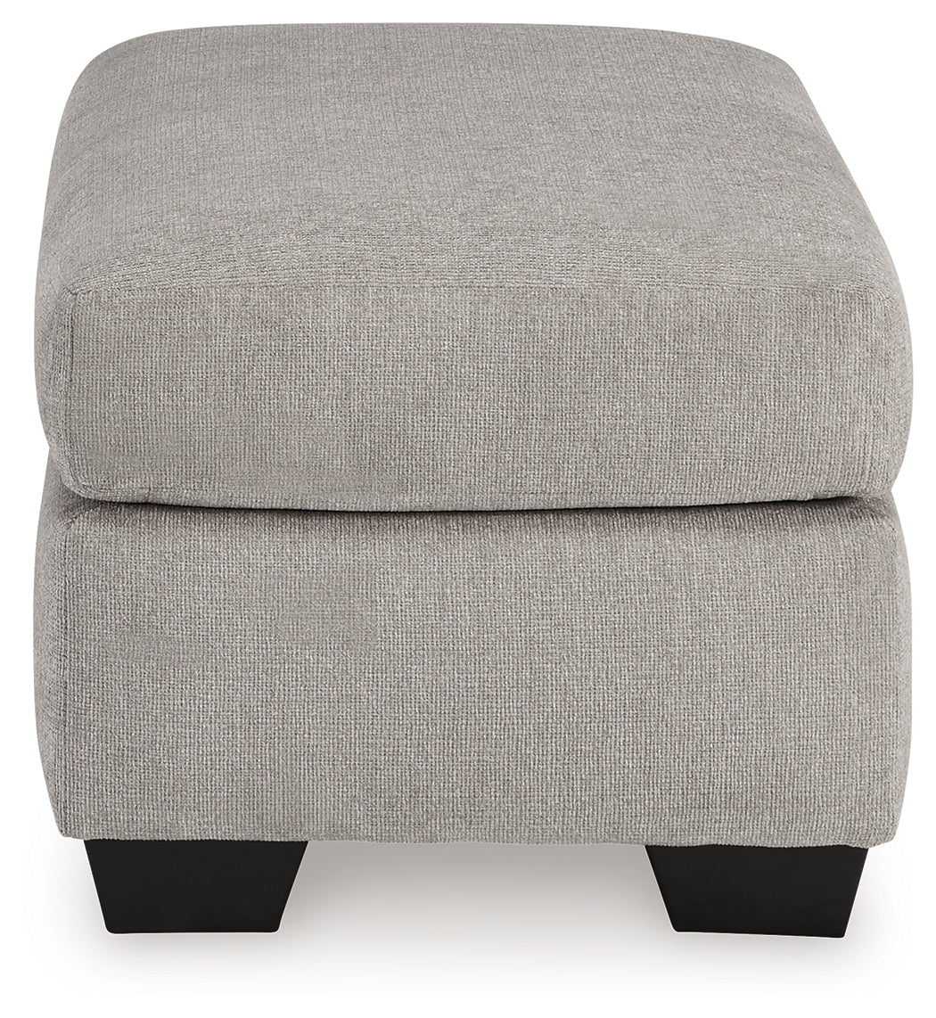Avenal Park Gray Ottoman (Online Special Price) - Ornate Home