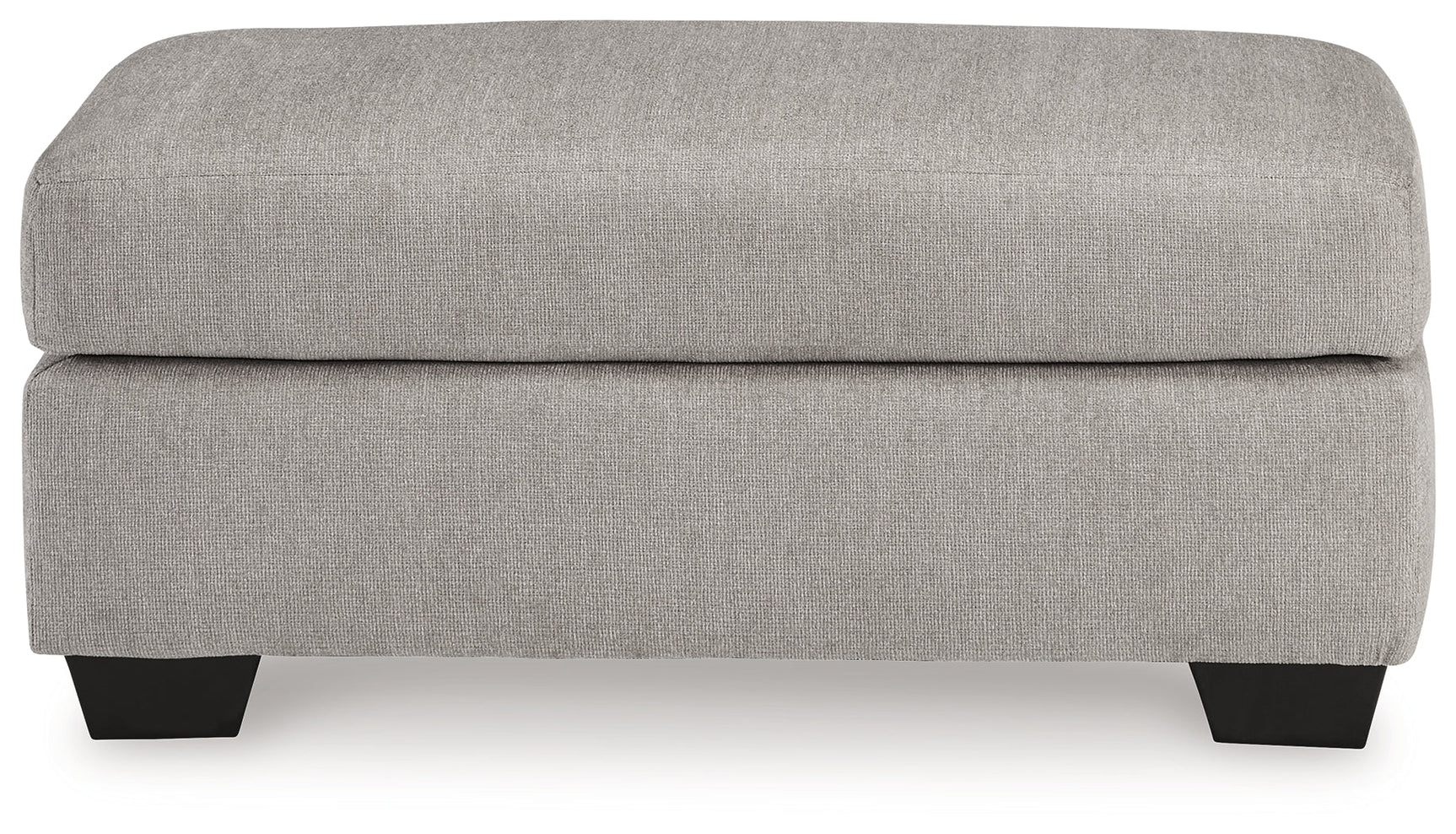 Avenal Park Gray Ottoman - Ornate Home