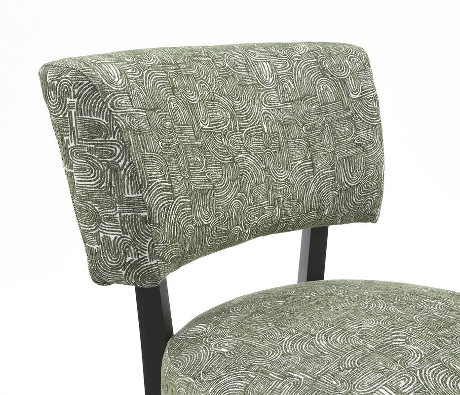 Aveni Green Accent Chair - Ornate Home