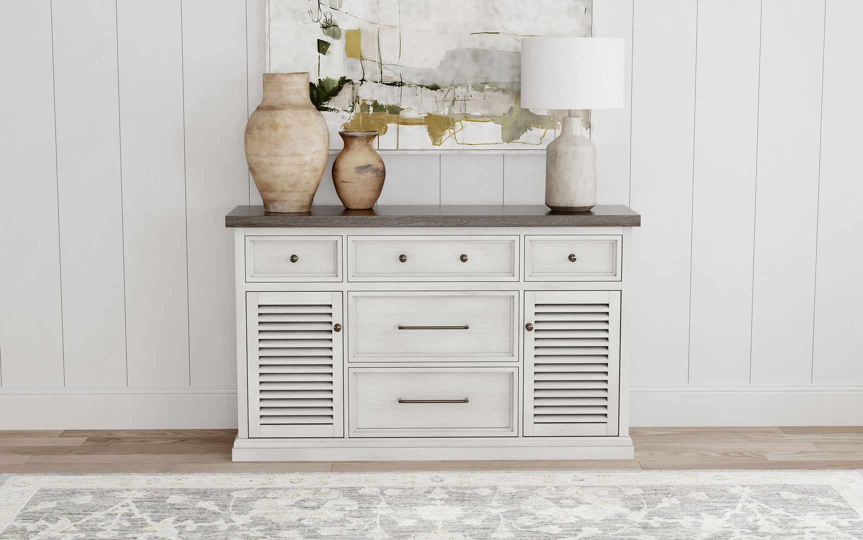 Aventine Vintage White Sideboard - Ornate Home