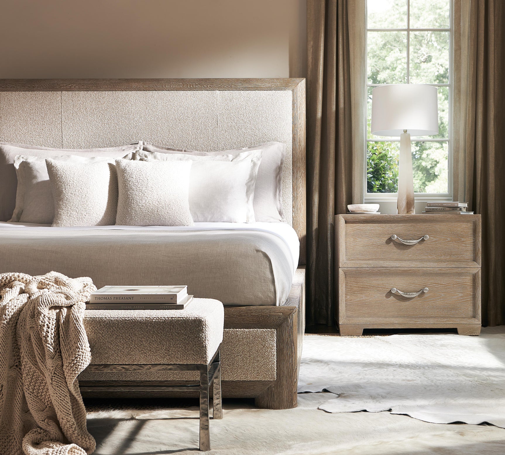 Aventura Marcona Queen Panel Bed - Ornate Home