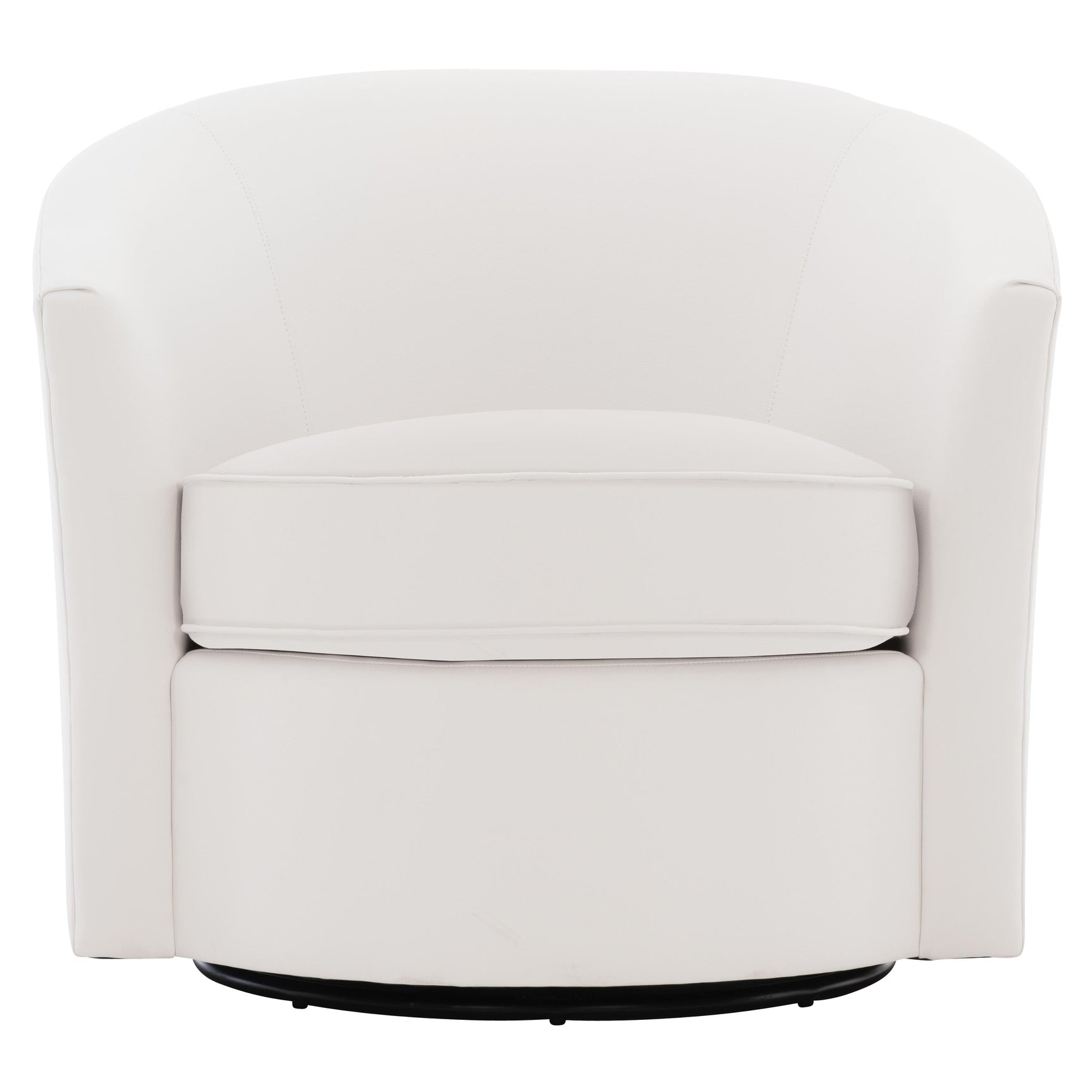 Aventura White/Cream Outdoor Swivel Chair - Ornate Home