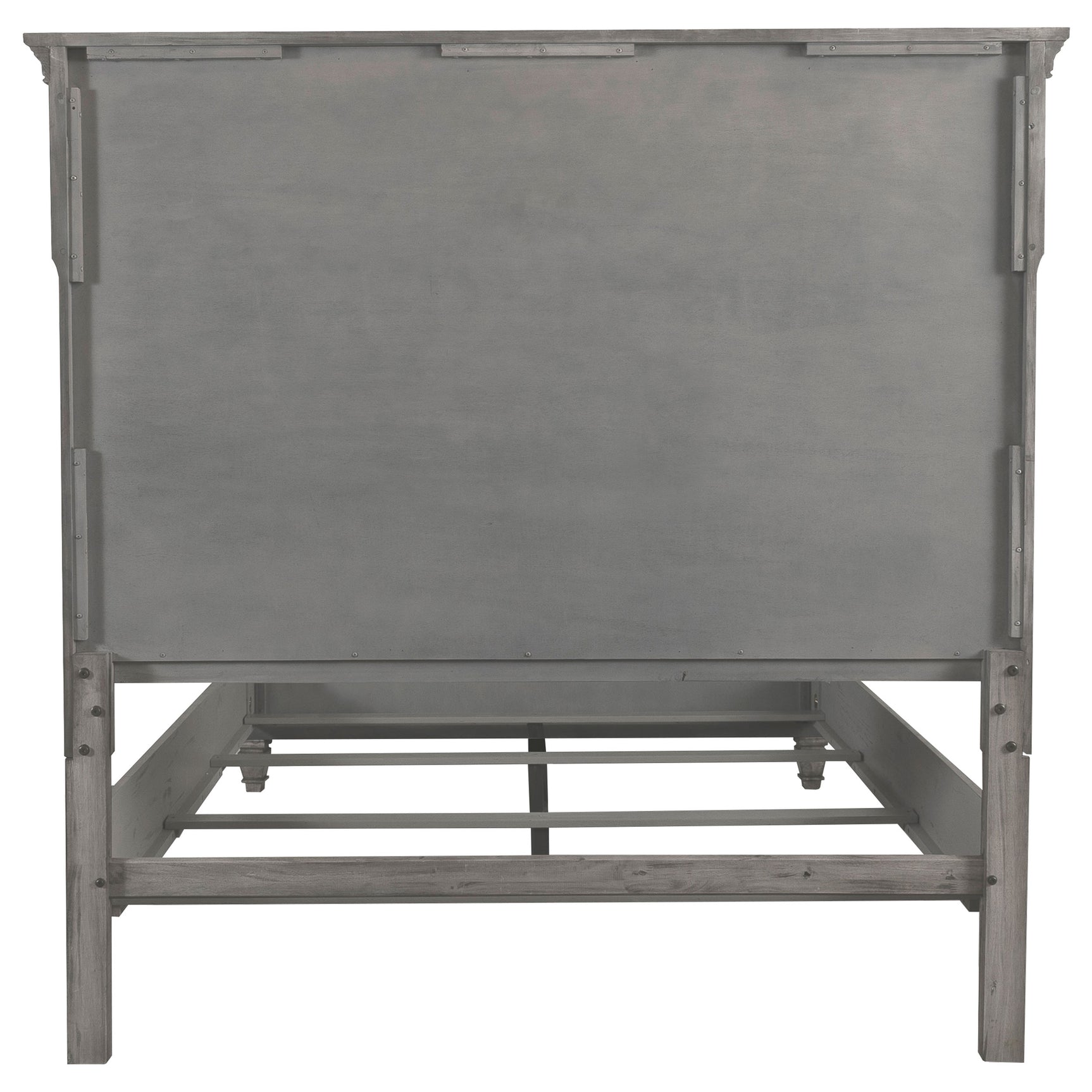 Avenue Weathered Grey California King Panel Bed - Ornate Home