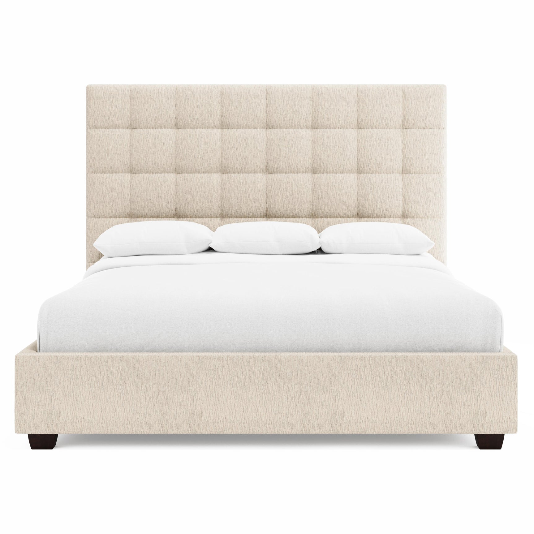 Avery Espresso California King Panel Bed (66" H) - Ornate Home