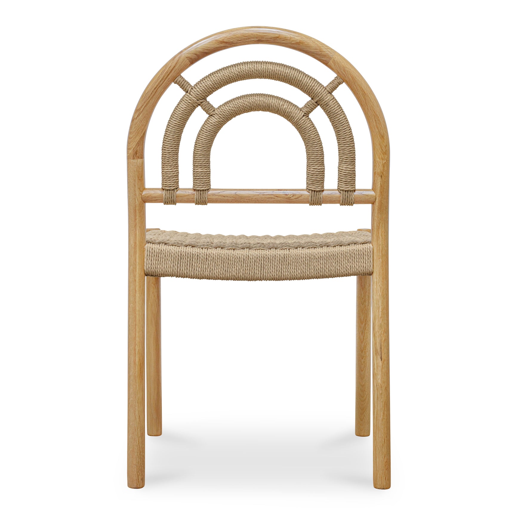 Avery Natural Dining Chair (Set of 2) - Ornate Home