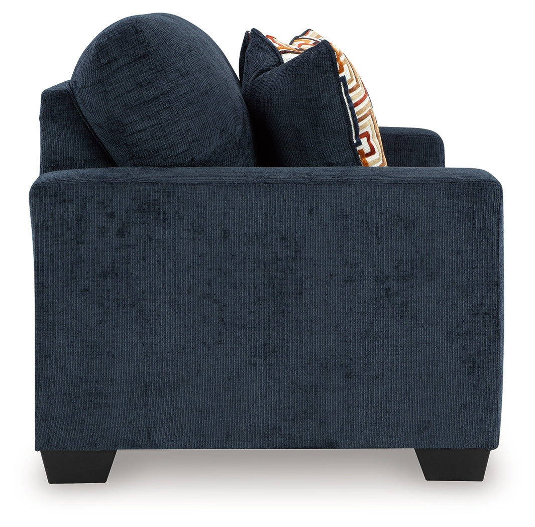 Aviemore Ink Loveseat (Online Special Price) - Ornate Home