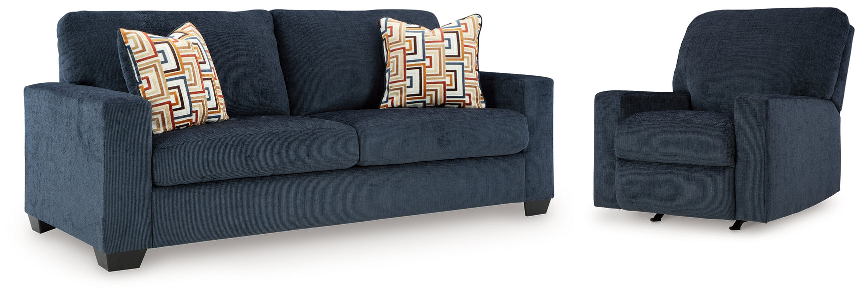Aviemore Ink Sofa and Recliner - Ornate Home