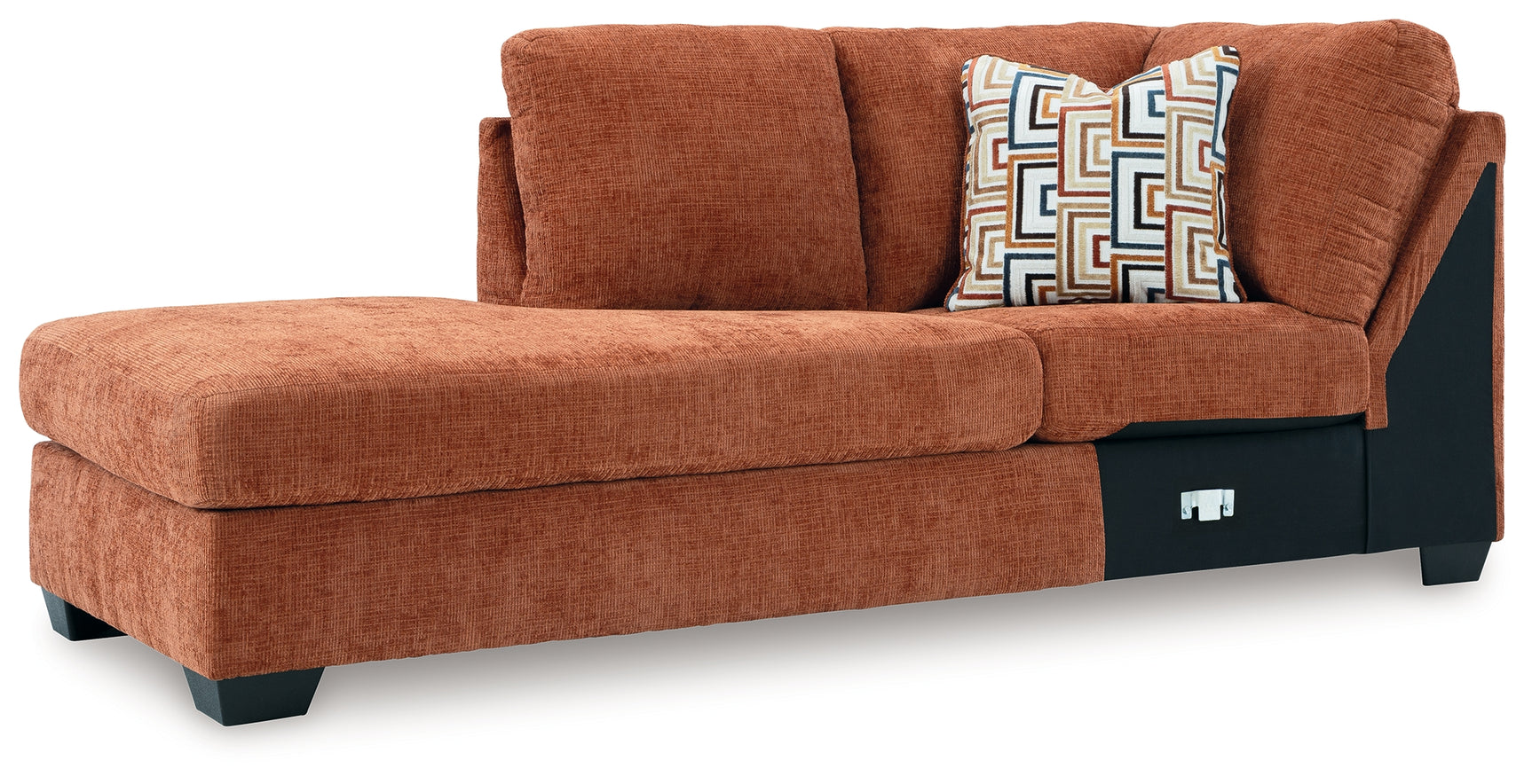 Aviemore Spice 2-Piece Sectional with Chaise, Recliner and Ottoman (Online Special Price) - Ornate Home
