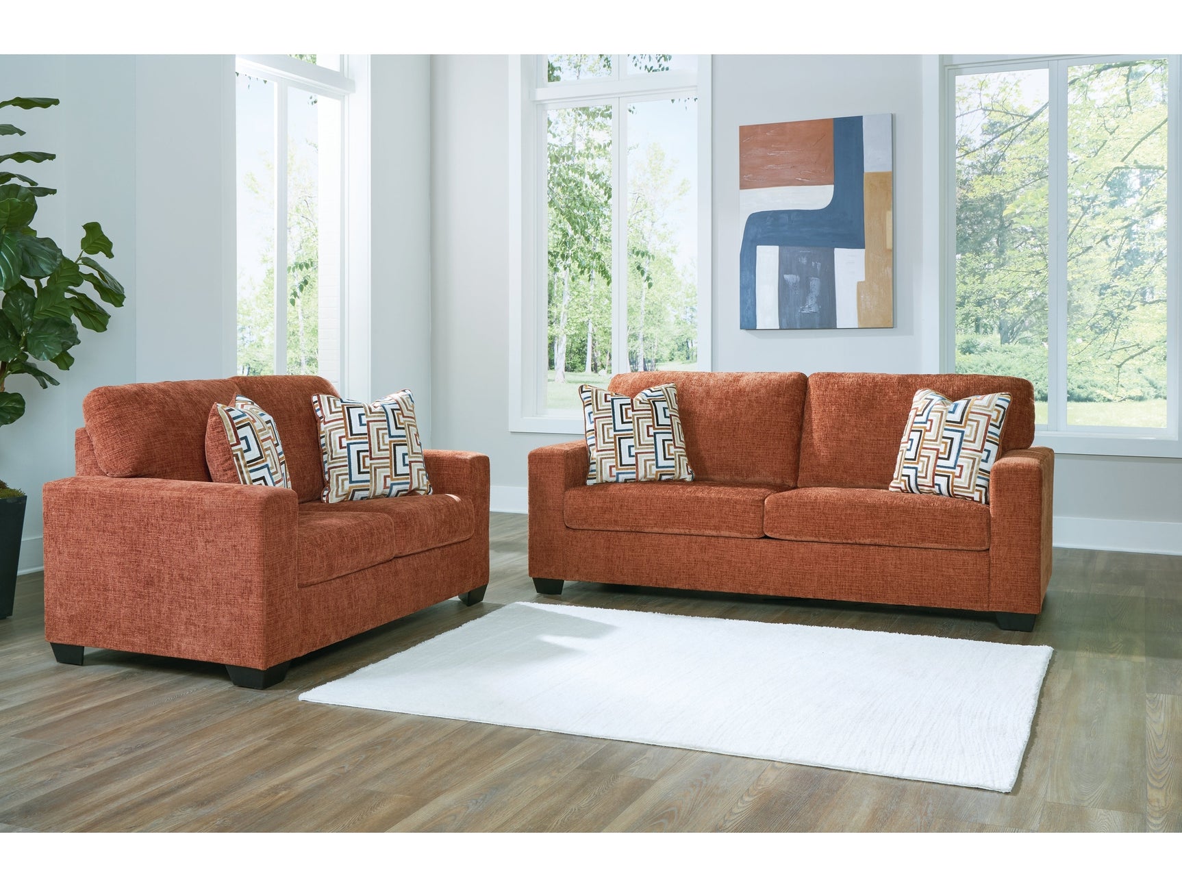 Aviemore Spice Sofa & Loveseat - Ornate Home