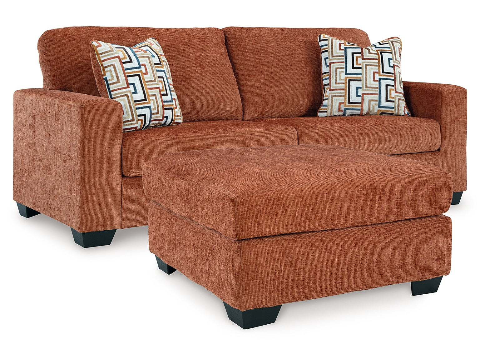 Aviemore Spice Sofa and Ottoman - Ornate Home