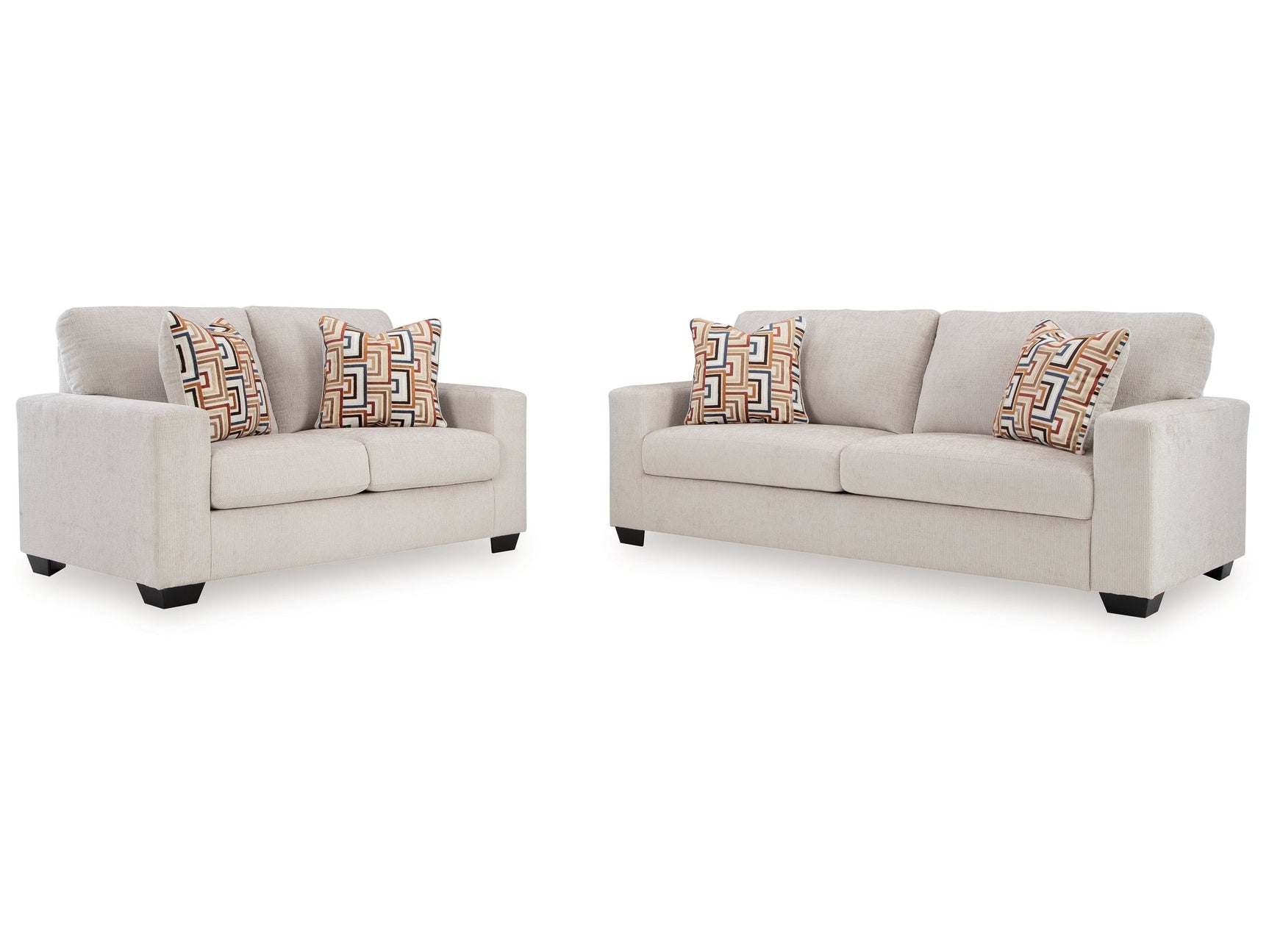 Aviemore Stone Sofa and Loveseat (Online Special Price) - Ornate Home