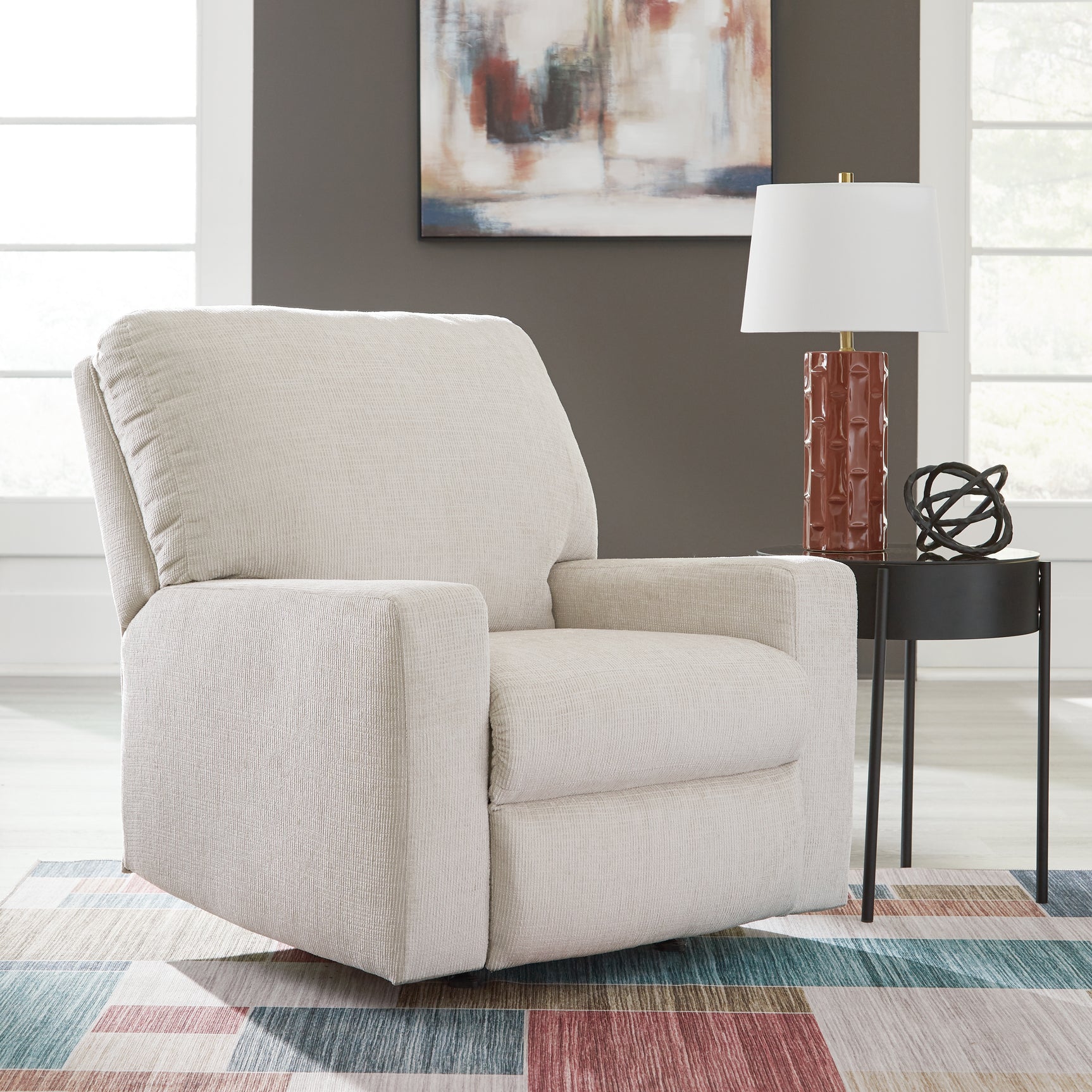 Aviemore Stone Sofa and Recliner (Online Special Price) - Ornate Home