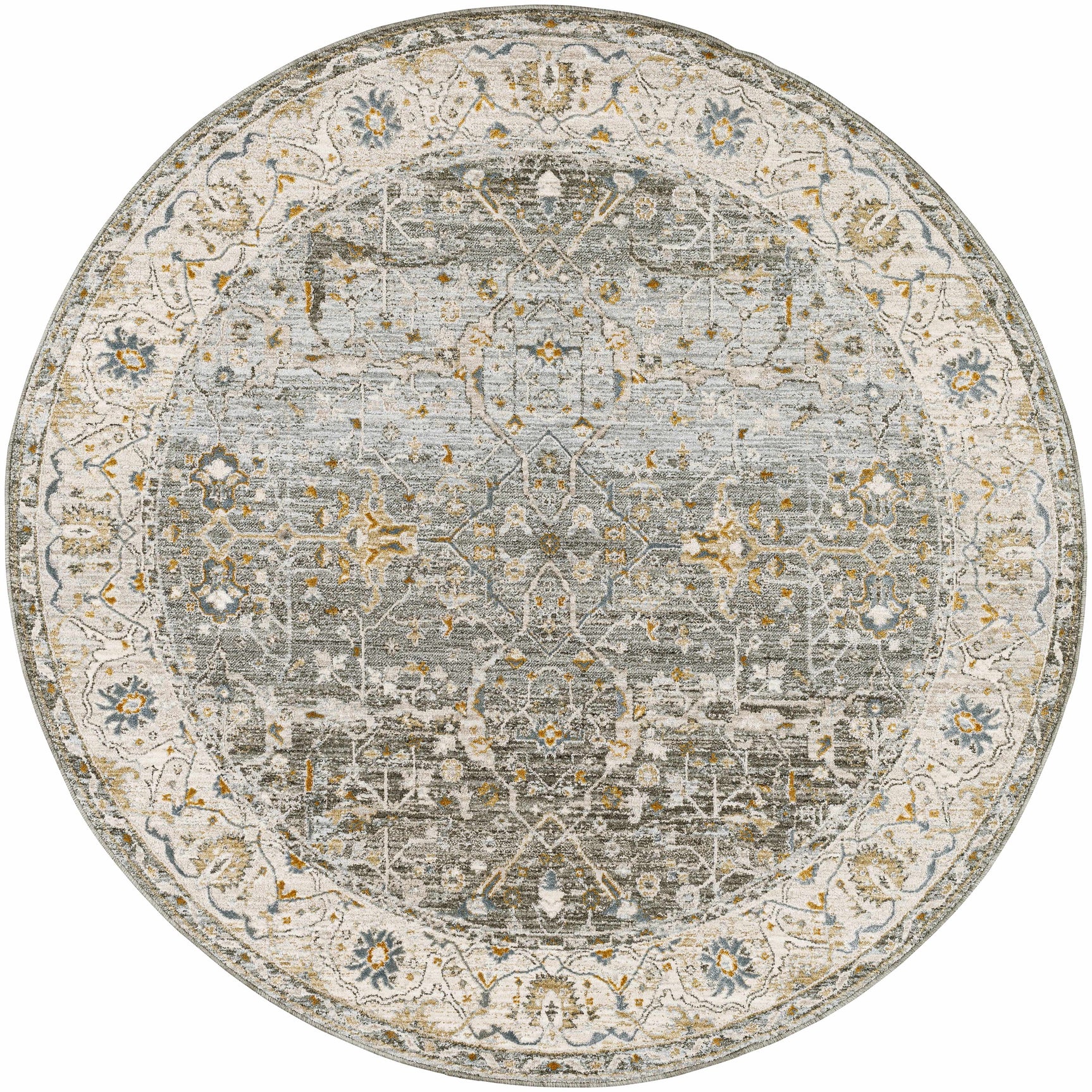 Aviva Teal Textured Rug with Fringes - Ornate Home