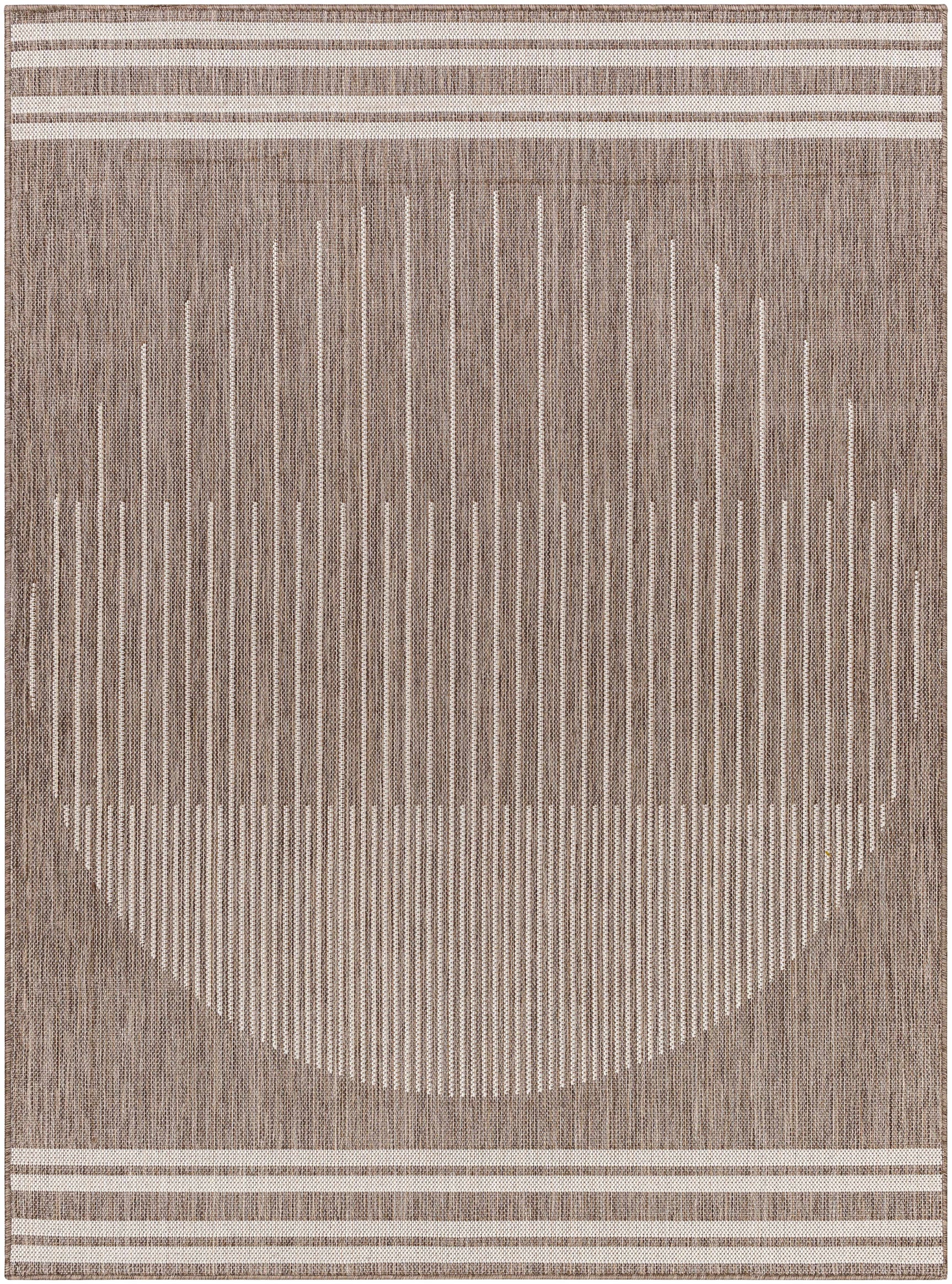 Aviya Brown Outdoor Area Rug - Clearance - Ornate Home