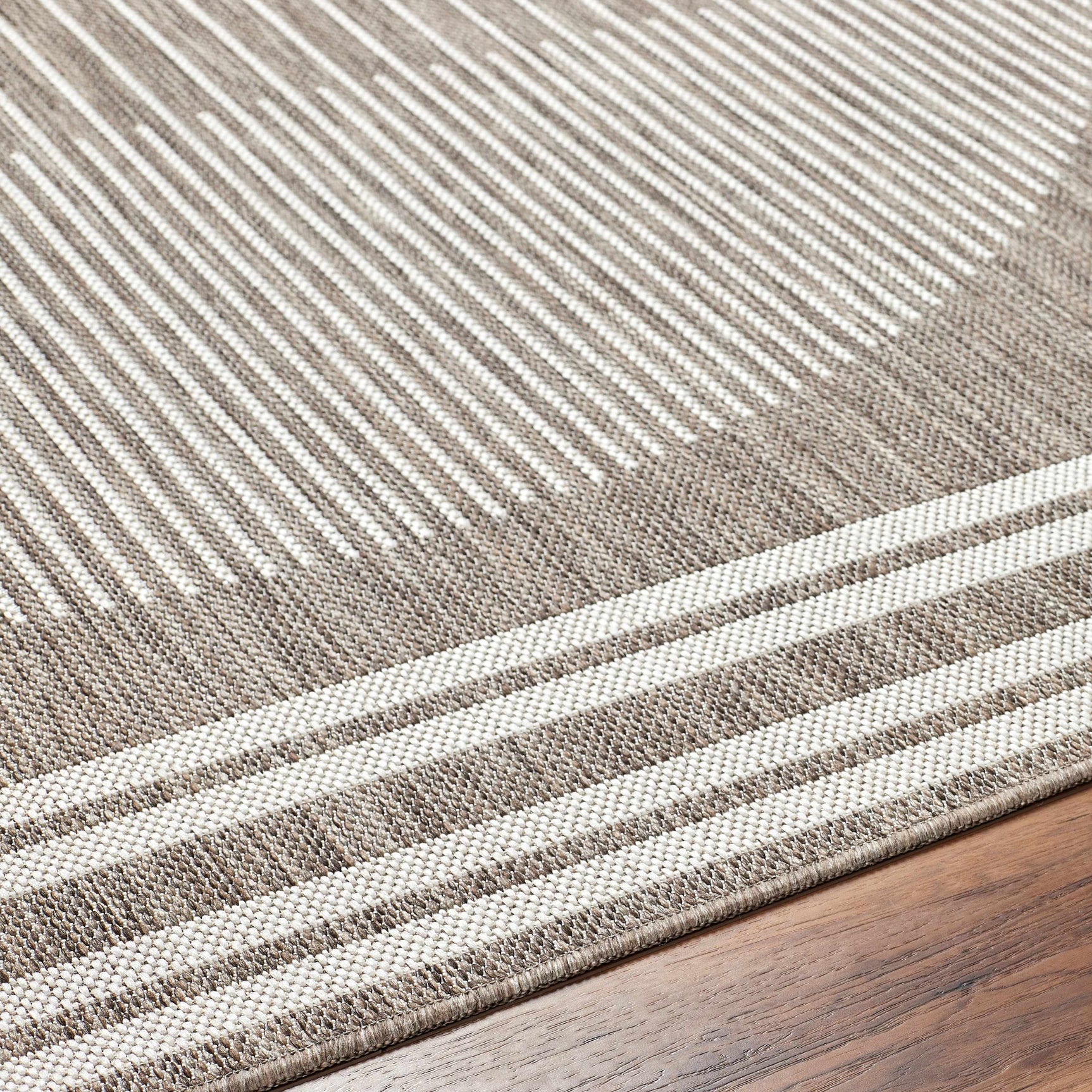Aviya Brown Outdoor Area Rug - Clearance - Ornate Home