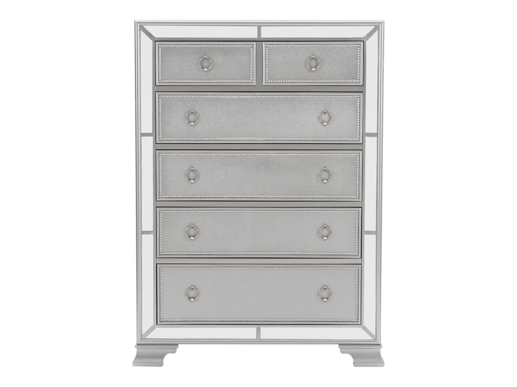 Avondale Silver Mirrored Chest - Ornate Home